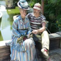 Grounds for Sculpture Hamilton, New Jersey<br>
"Sailing the Seine II" von Seward Johnson Sailing the Seine II (Hamilton, New Jersey)