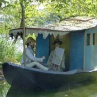 Grounds for Sculpture Hamilton, New Jersey<br>
"Viral Art" von Seward Johnson Viral Art (Hamilton, New Jersey)