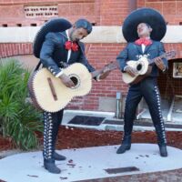 Custom House Key West, Florida<br>
"Los Mariachis" von Seward Johnson Los Mariachis (Key West, Florida)