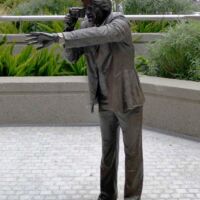 San Francisco, California<br>
"Smile" von Seward Johnson Smile (San Francisco, California)