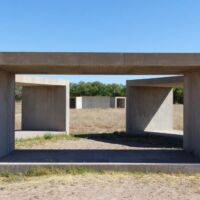 15 Untitled Works in Concrete (Marfa, Texas)
