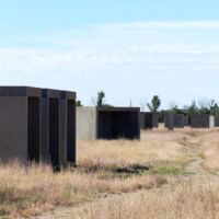 15 Untitled Works in Concrete (Marfa, Texas)