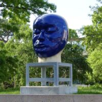Shelden Museum of Art Lincoln, Nebraska<br>
"Untitled" von Jun Kaneko Untitled (Lincoln, Nebraska)