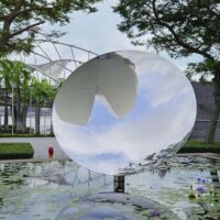 ArtScience Museum, Singapore<br>
"Sky Mirror" von Anish Kapoor Sky Mirror (Singapore)