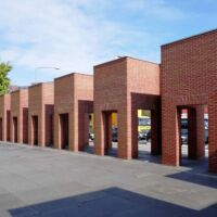 Frankfurt, Germany<br>
"Nationalbibliothek" von Per Kirkeby Nationalbibliothek (Frankfurt, Germany)