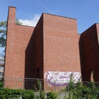 Kassel, Germany<br>
"Raumskulptur" von Per Kirkeby Raumskulptur (Kassel, Germany)