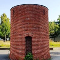 KIT Süd Karlsruhe, Germany<br>
"Ohne Titel" von Per Kirkeby Ohne Titel (Karlsruhe, Germany)