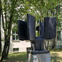 Lenbachhaus München, Germany<br>
"Großes Votiv K" von Fritz Koenig Großes Votiv K (München, Germany)