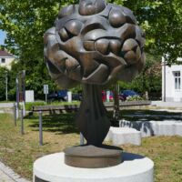 Graf-Ulrich-Philipp-Platz Moos, Germany<br>
"Großes Bouquet III" von Fritz Koenig Großes Bouquet III (Moos, Germany)