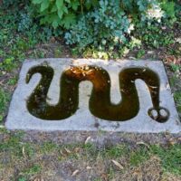 Albin-Lang-Stadtpark Landshut, Germany<br>
"Schlange" von Fritz Koenig Schlange (Landshut, Germany)