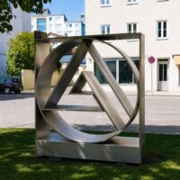 Agentur für Arbeit Landshut, Germany<br>
"Signet" von Fritz Koenig Signet (Landshut, Germany)