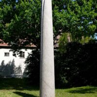 Prantlgarten am Koenigmuseum Landshut, Germany<br>
"Großer Trieb" von Fritz Koenig Großer Trieb (Landshut, Germany)