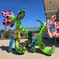 Art Gallery Sydney, New South Wales<br>
“Flowers that Bloom in the Cosmos” von Yasoi Kusama Flowers that Bloom in the Cosmos (Sydney, New South Wales)