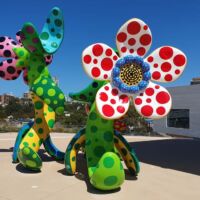Art Gallery Sydney, New South Wales<br>
“Flowers that Bloom in the Cosmos” von Yasoi Kusama Flowers that Bloom in the Cosmos (Sydney, New South Wales)
