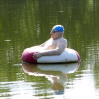Schwimmreifenmann Paul (Fulda, Germany)