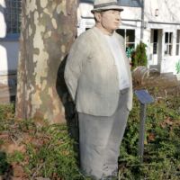Mann mit Hut (Sinsheim, Germany)