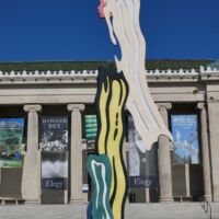 Sydney and Walda Besthoff Sculpture Garden New Orleans, Louisiana<br>
"Five Brushstrokes" von Roy Lichtenstein Five Brushstrokes (New Orleans, Louisiana)