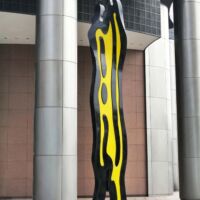 Millenia Walk, Singapore<br>
"Six Brushstrokes" von Roy Lichtenstein Six Brushstrokes (Singapore)