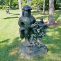 Sydney and Walda Besthoff Sculpture Garden New Orleans, Louisiana<br>
"Sacrifice III" von Jacques Lipchitz Sacrifice III (New Orleans, Louisiana)