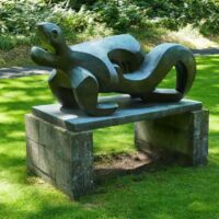 Kröller-Müller-Museum Otterlo, the Netherlands<br>
"Le cri (Le couple)" von Jacques Lipchitz Le cri (Otterlo, the Netherlands)