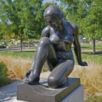 Mildred Lane Kemper Art Museum St. Louis, Missouri<br>
"Monument à Debussy" von Aristide Maillol Monument à Debussy (St. Louis, Missouri)