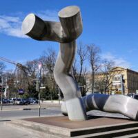 Kennedy-Platz Augsburg, Germany<br>
"Ostern" von Martin und Brigitte Matschinsky-Denninghoff Ostern (Augsburg, Germany)
