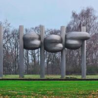 ZDF Lerchenberg Mainz, Germany<br>
"Landmarke" von Martin und Brigitte Matschinsky-Denninghoff Landmarke (Mainz, Germany)