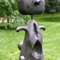 Museum Frieder Burda Baden-Baden, Germany<br>
"Femme" von Joan Miró Femme (Baden-Baden, Germany)