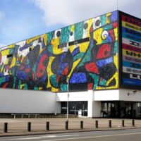 Wilhelm-Hack-Museum Ludwigshafen<br>
"Miró Wall" von Joan Miró Miró Wall (Ludwigshafen, Germany)