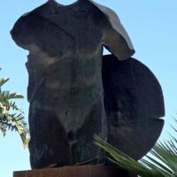 Palermo, Italy<br>
"Eroe Elimo" von Igor Mitoraj Eroe Elimo (Palermo, Italy)