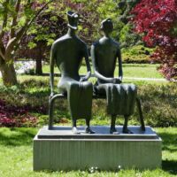 Middelheim Museum Antwerp, Belgium<br>
"King and Queen" von Henry Moore King and Queen (Antwerp, Belgium)