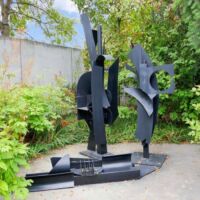 Olympic Sculpture Park Seattle, Washington<br>
"Sky Landscape I" von Louise Nevelson Sky Landscape I (Seattle, Washington)