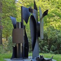 Middelheim Museum Antwerp, Belgium<br>
"Sun Disk / Moon Shadow V" von Louise Nevelson Sun Disk / Moon Shadow V (Antwerp, Belgium)