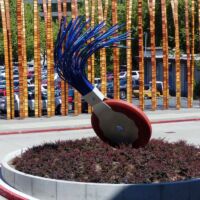 Space Needle Park Seattle, Washington<br>
"Typewriter Eraser Scale X" von Claes Oldenburg und Coosje van Bruggen Typewriter Eraser Scale X (Seattle, Washington)