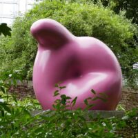 Museum Abteiberg Mönchengladbach, Germany<br>
"Soft inverted Q" von Claes Oldenburg Soft inverted Q (Mönchengladbach, Germany)