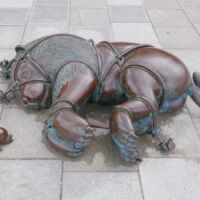 Fairytale Figures by the Sea (Scheveningen, the Netherlands)
