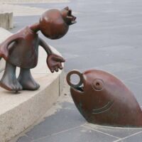 Fairytale Figures by the Sea (Scheveningen, the Netherlands)