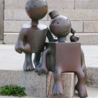 Fairytale Figures by the Sea (Scheveningen, the Netherlands)