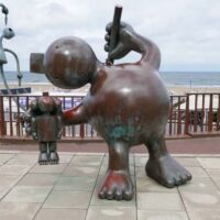 Fairytale Figures by the Sea (Scheveningen, the Netherlands)