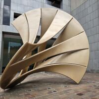Shell House Melbourne, Victoria<br>
"Shell Mace" von Charles O. Perry Shell Mace (Melbourne, Victoria)