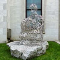 Musée des Beaux-Arts Montréal, Québec<br>
"Shadows II" von Jaume Plensa Shadows II (Montréal, Québec)