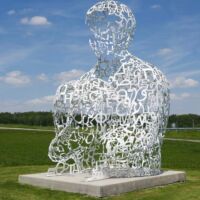 Würth Skulpturengarten Künzelsau, Germany<br>
"WE" von Jaume Plensa WE (Künzelsau, Germany)