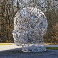 Wort & Bild Verlag Baierbrunn, Germany<br>
"Ludwig's Dream" von Jaume Plensa Ludwig's Dream (Baierbrunn, Germany)