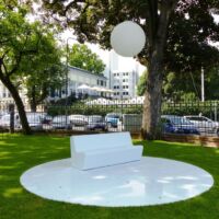 Städel Garten Frankfurt, Germany<br>
"Capri Moon" von Tobias Rehberger Capri Moon (Frankfurt, Germany)