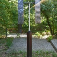Kröller-Müller Museum Otterlo, the Netherlands<br>
"Two Rectangles Biased Down" von George Rickey Two Rectangles Biased Down (Otterlo, the Netherlands)
