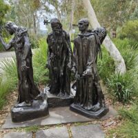 National Gallery of Australia Canberra, ACT<br>
„Burghers of Calais“ von August Rodin Burghers of Calais (Canberra, ACT)