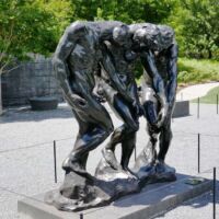 North Carolina Museum of Art Raleigh, North Carolina<br
"The Three Shades" von Auguste Rodin The Three Shades (Raleigh, North Carolina)