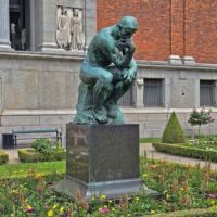 Ny Carlsberg Glyptotek Copenhagen, Denmark<br>
"The Thinker" von Auguste Rodin The Thinker (Copenhagen, Denmark)
