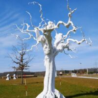 Würth Skulpturengarten Künzelsau, Germany<br>
"autumn moon" von Ugo Rondinone autumn moon (Künzelsau, Germany)