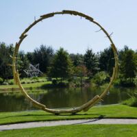 Sydney and Walda Besthoff Sculpture Garden New Orleans, Louisiana<br>
"The Sun" von Ugo Rondinone The Sun (New Orleans, Louisiana)
